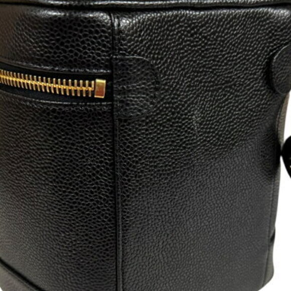 Chanel Vanity Handbag Caviar Leather Black - Picture 8 of 8